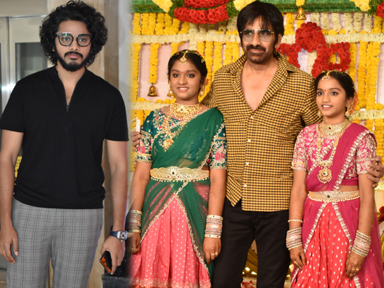 Celebrities At Raviteja Manager Daughter Function